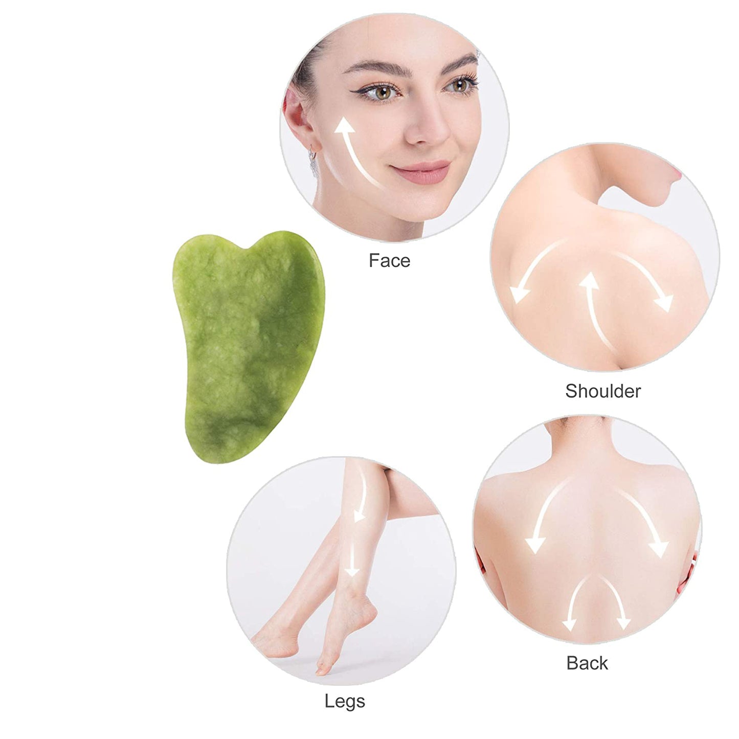 Piedra Gua Sha  Lumina Zen Beauty