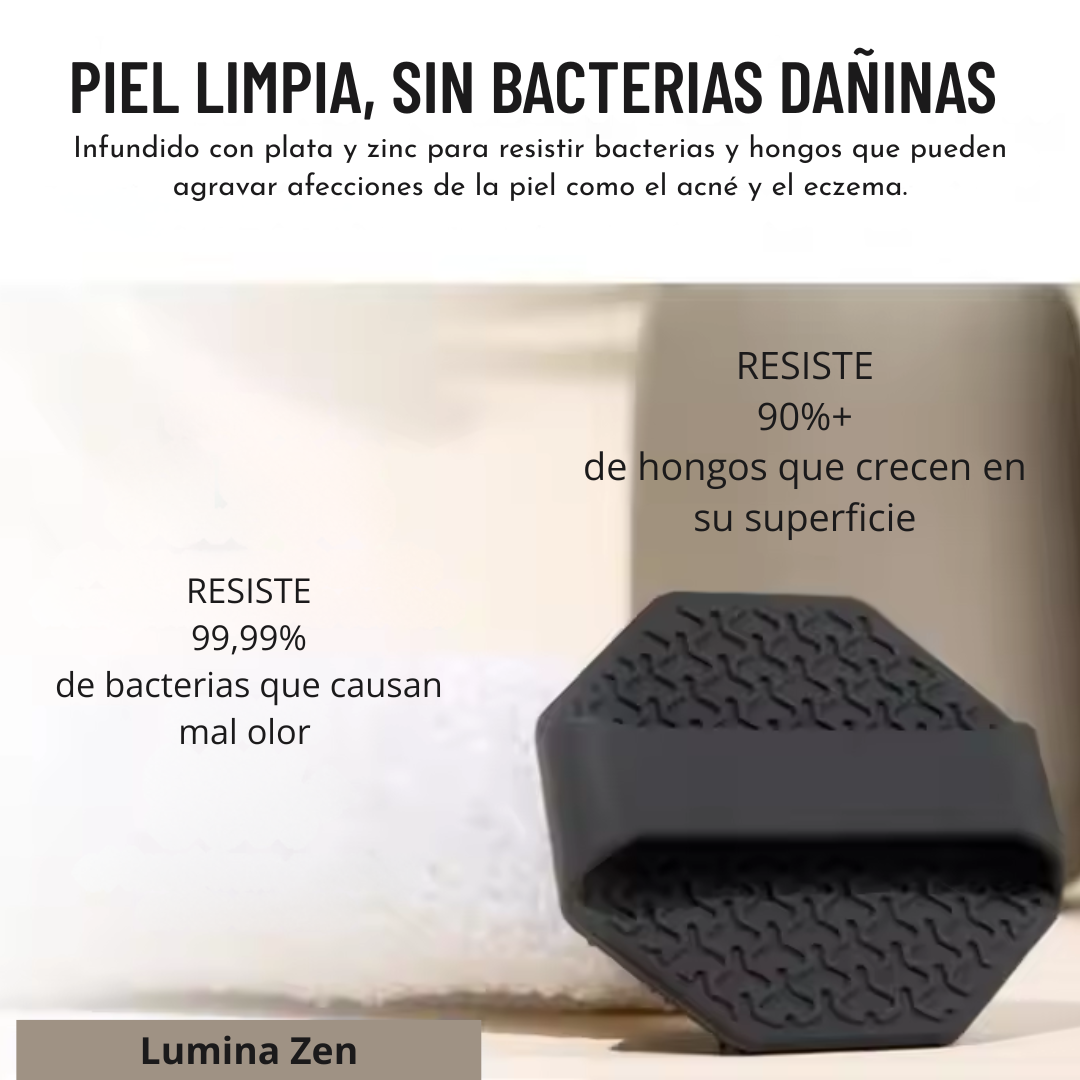 Esponja de silicona corporal