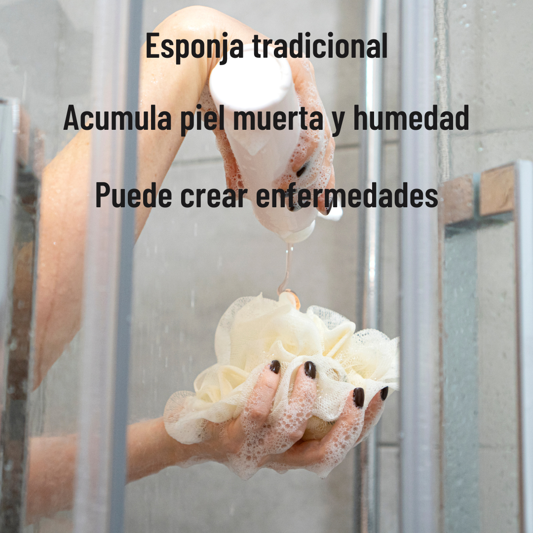 Esponja de silicona corporal