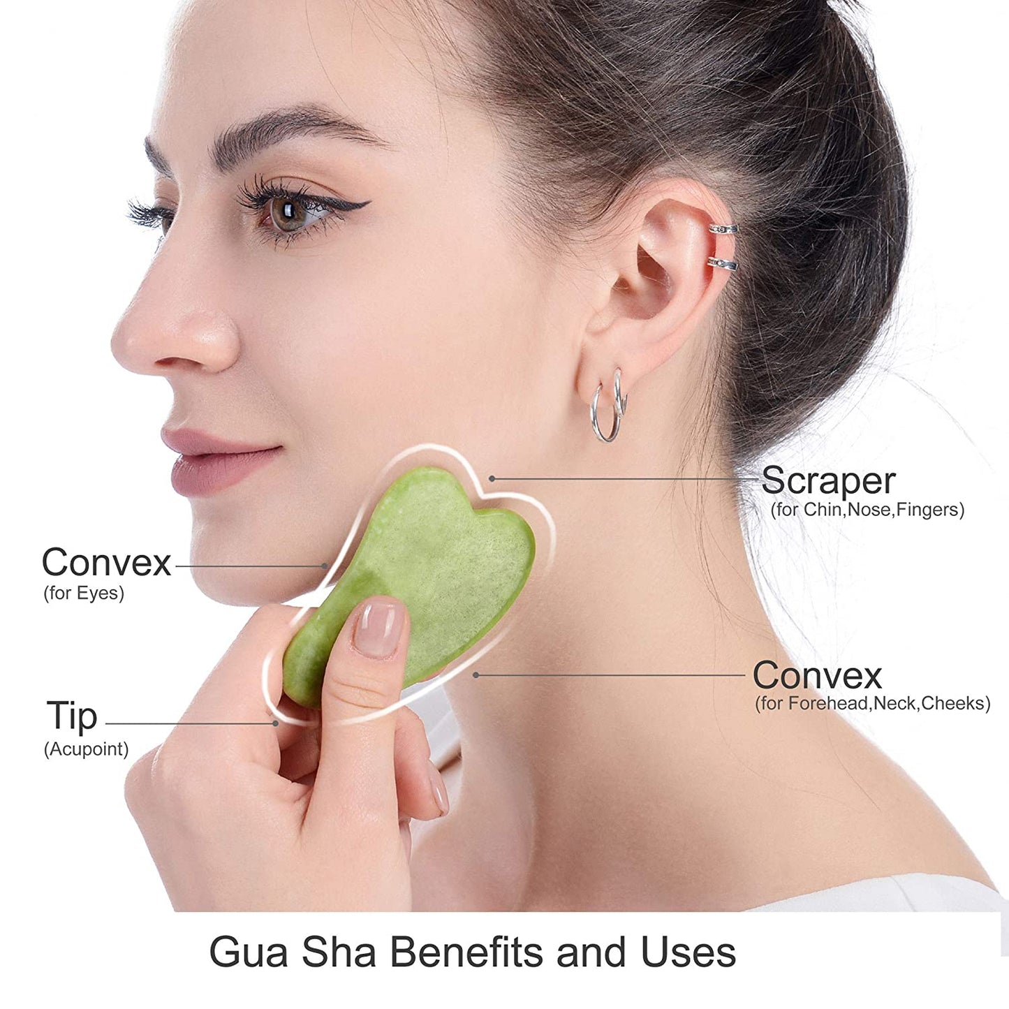 Piedra Gua Sha  Lumina Zen Beauty