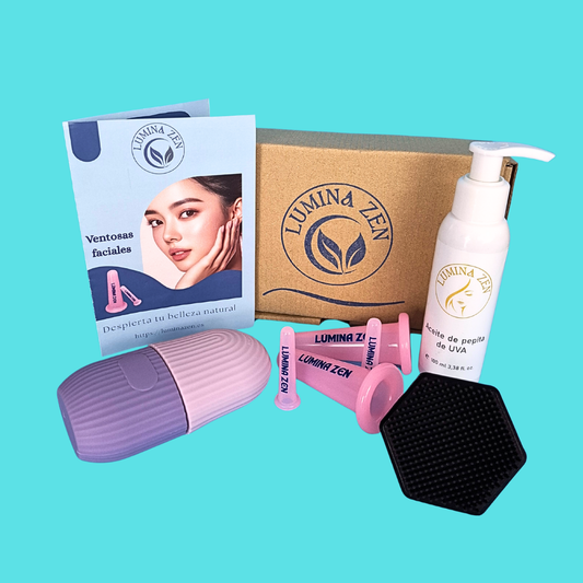 Pack Cuidado Facial Lumina Zen Beauty - Ventosas