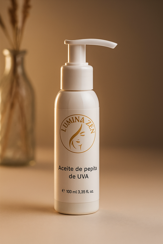 Aceite para masaje facial de pepitas de Uva y Girasol 100 ml Lumina Zen - Beauty