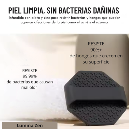 Esponja de silicona corporal