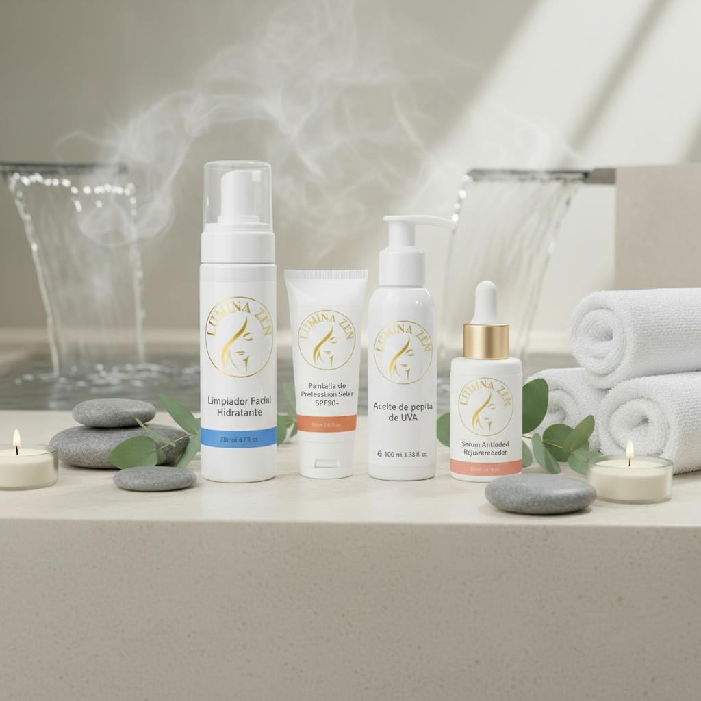 Pack LUMINA ZEN 4 productos formato cuadrado