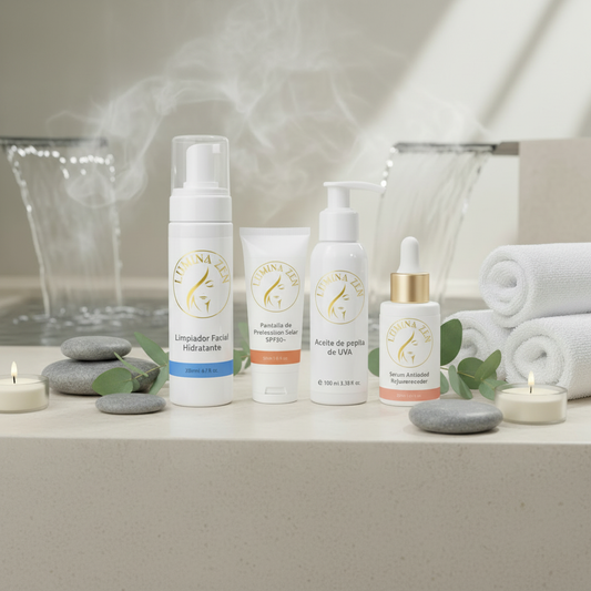 Pack LUMINA ZEN 4 productos formato cuadrado
