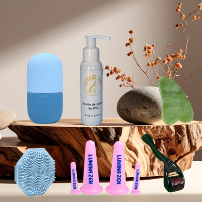 Pack Cuidado Facial Consciente  Lumina Zen Beauty  todo en uno